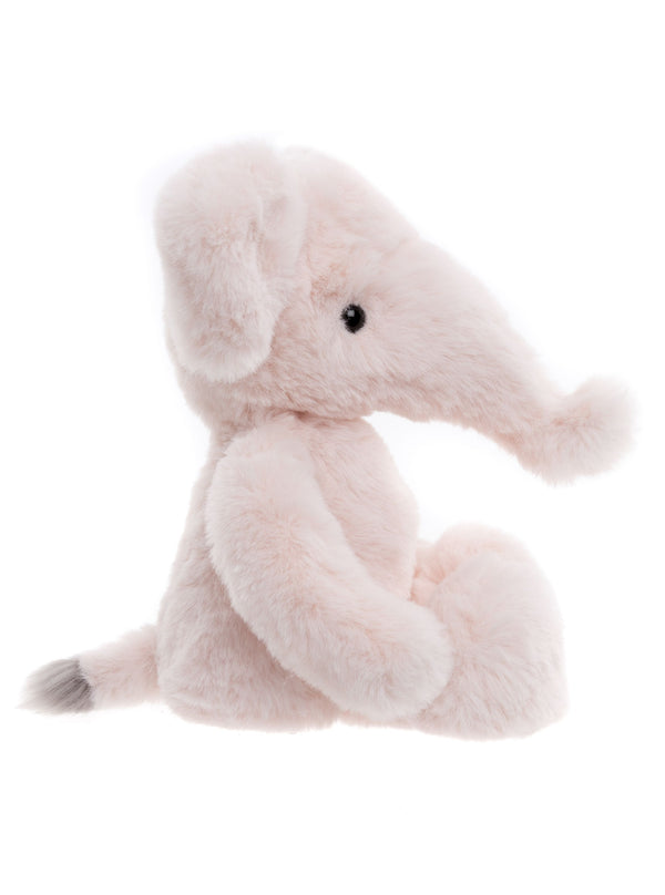 Effie Elephant Bear & Me By Charlie Bears Small Plush Pink Elephant