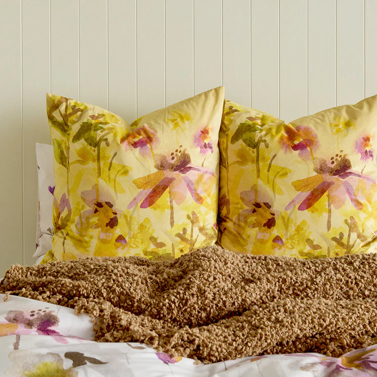 Eve European Pillow Case Floral Multi