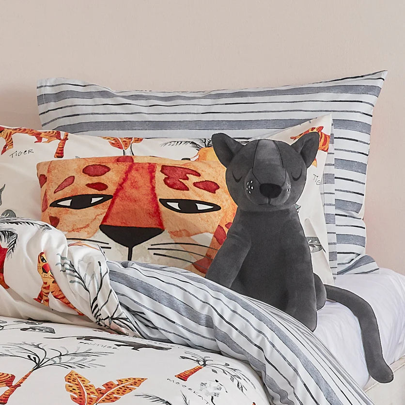 Fierce Cotton Multi Coloured Kids Quilt Cover Set