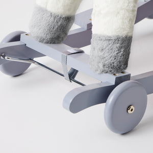 Jiggle & Giggle Marshmallow 2-in-1 Rock & Ride Rocking Horse Pony
