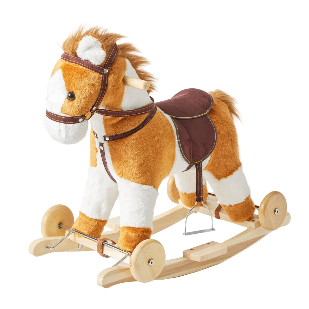 Jiggle & Giggle Shortcake 2-in-1 Rock & Ride Rocking Horse Pony