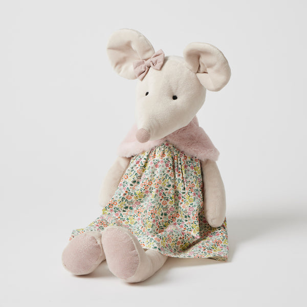 Charlotte Mouse Jiggle & Giggle Children's Plush Toy Doll