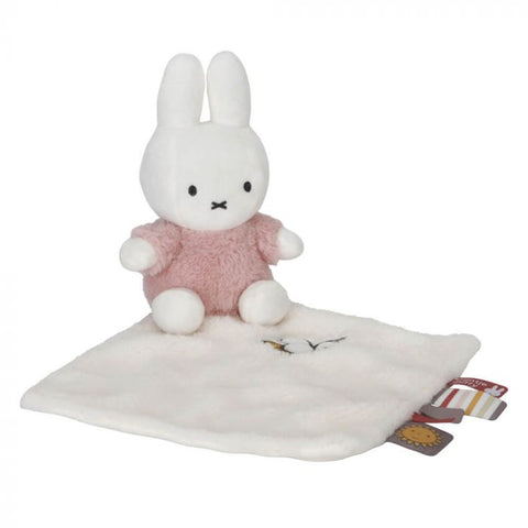Miffy Fluffy Pink Cuddle Cloth Comforter Newborn Soother