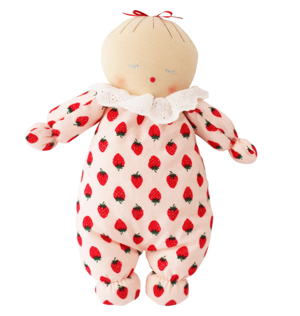 Baby Doll Alimrose Children's Asleep Awake Doll -Strawberry