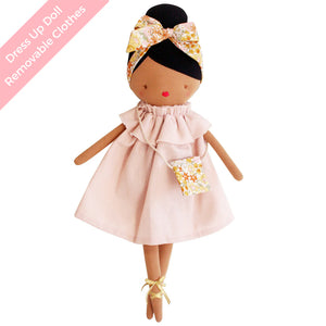 Piper Doll Alimrose Children's 43cm Dress Up Doll -Pale Pink