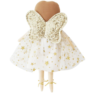 Holly Fairy Doll Alimrose Children's Doll- Ivory Gold