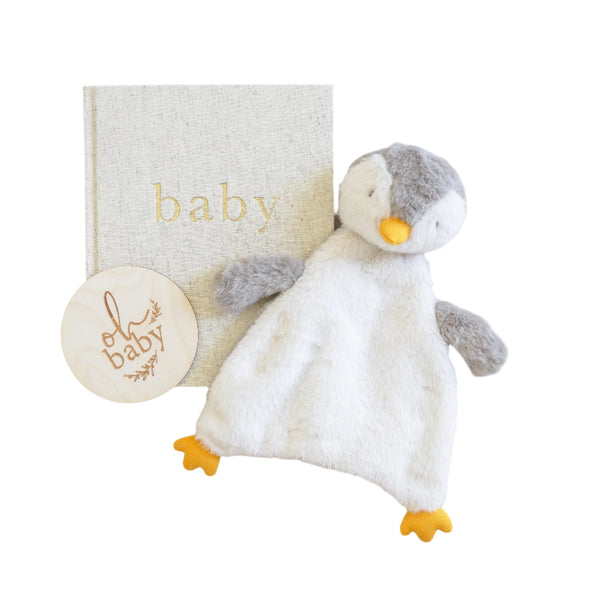 Alimrose Plush Penguin Baby Comforter Soother