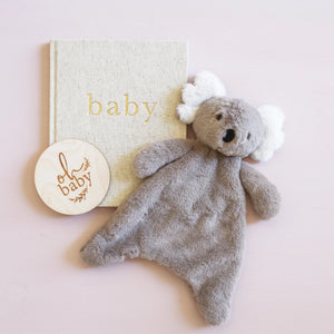 Alimrose Plush Koala Baby Comforter Soother - Grey