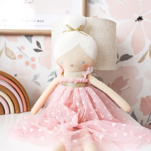 Lotte Doll 52cm Alimrose Children's Doll Pale Pink