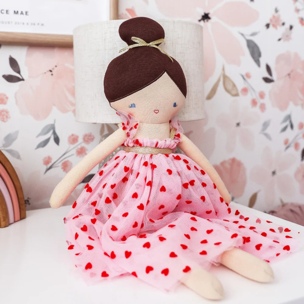 Lotte Doll 52cm Alimrose Children's Doll Red & Pink