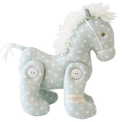 Jointed Pony - Duck Egg Blue White Spot