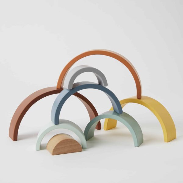Rainbow Stacker Children's Wooden Educational Toy