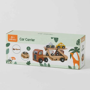 Wooden Educational Car Carrier