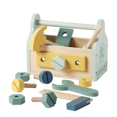 Children's Wooden Zookabee Tool Box Educational Toy