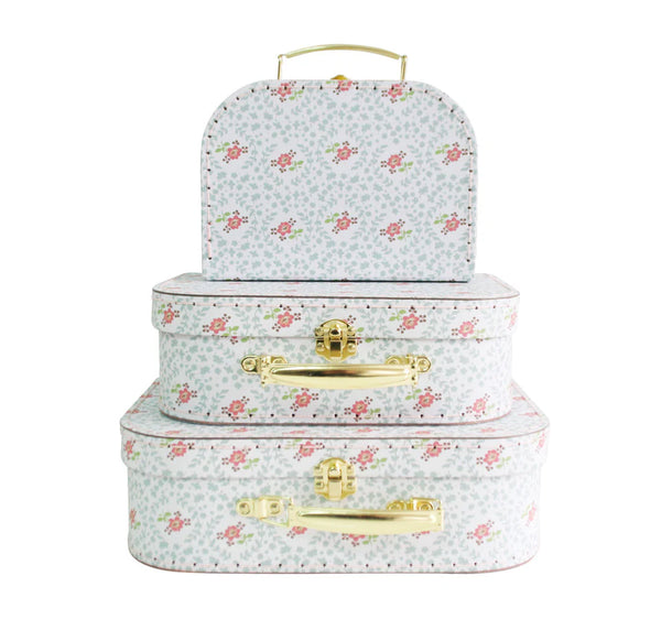 Kids Carry Case Set of 3 Small Display Cases - Honey Tree Floral
