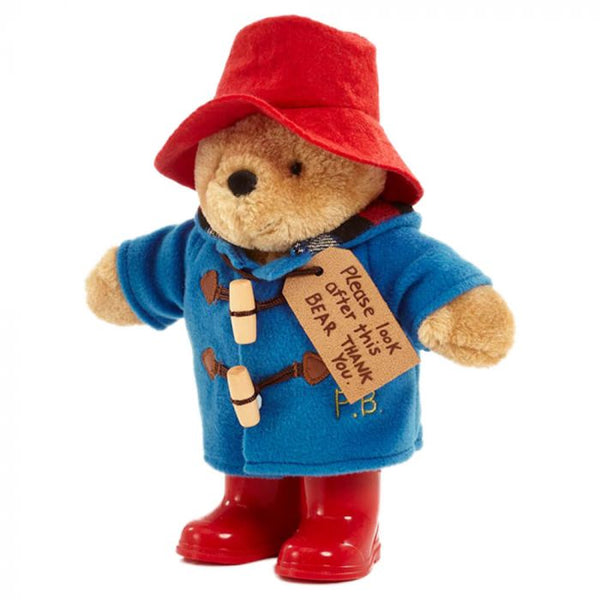 Paddington Teddy Bear with Boots & Coat Soft Plush Toy- Medium