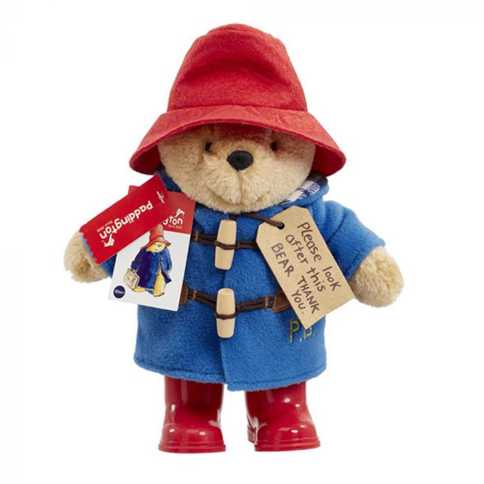 Paddington Teddy Bear with Boots & Coat Soft Plush Toy- Medium