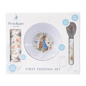 Peter Rabbit Beatrix Potter My First Feeding Set