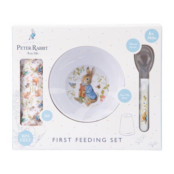 Peter Rabbit Beatrix Potter My First Feeding Set