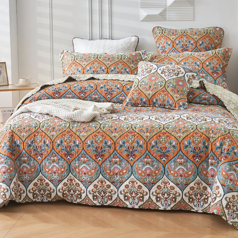 Classic Quilts Royal Manor Quilted Coverlet Bedcover Set Available in 4 Sizes