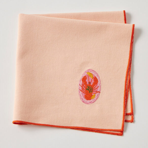 Mediterranean Embroidered Napkin Set of 4