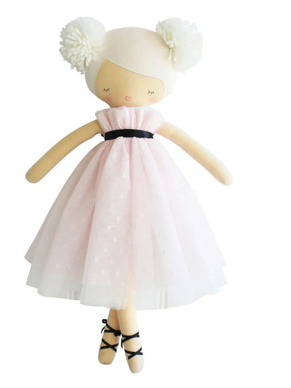 Scarlett 48cm Pink Pom Pom Children's Alimrose Doll