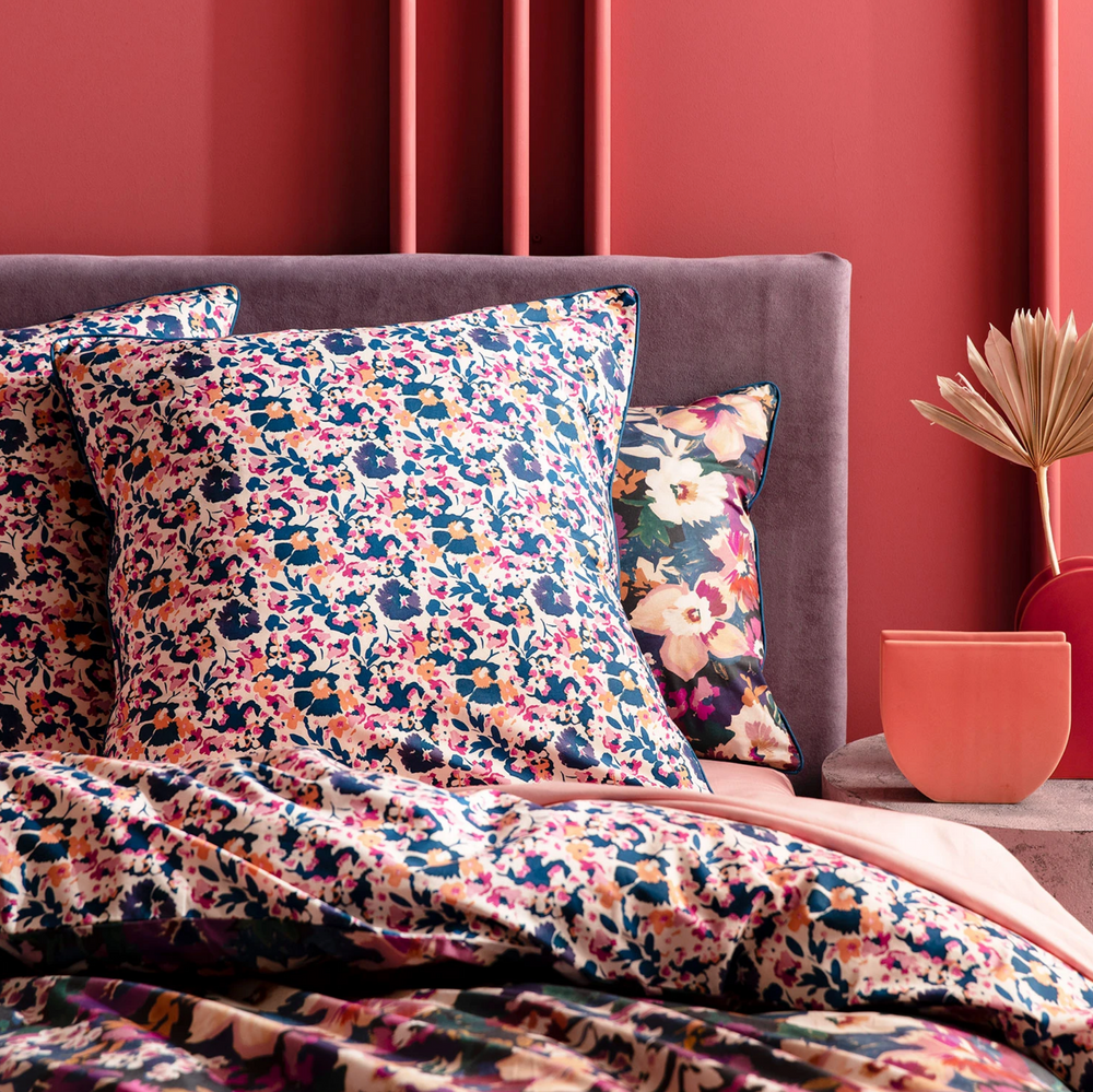 Nevie European Pillow Case Floral Multi