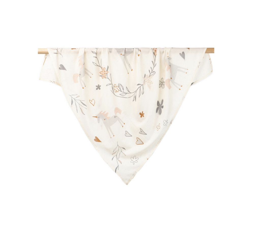 Unicorn Cotton Baby Swaddle Wrap