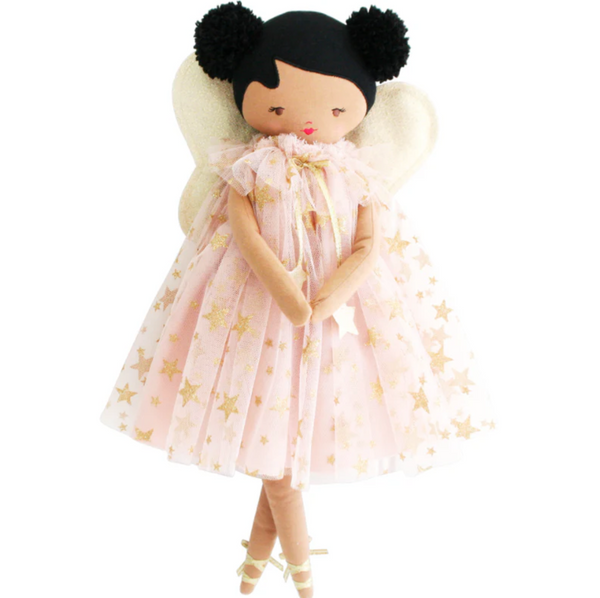 Lily Fairy Pink Gold Star Children's Alimrose Doll