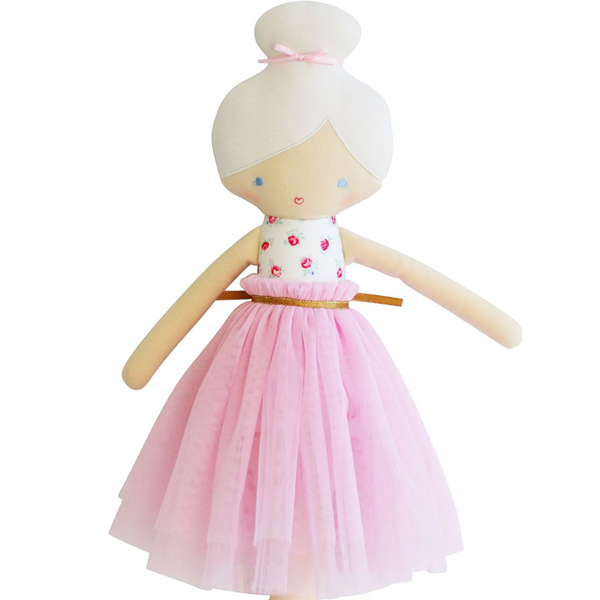Amelia 50cm Alimrose Children's Ballet Doll Pink Roses