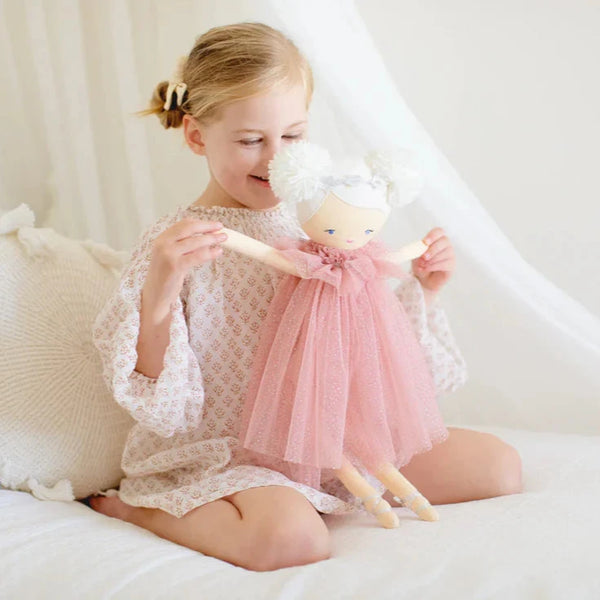 Ava Angel Alimrose Doll Blush Silver