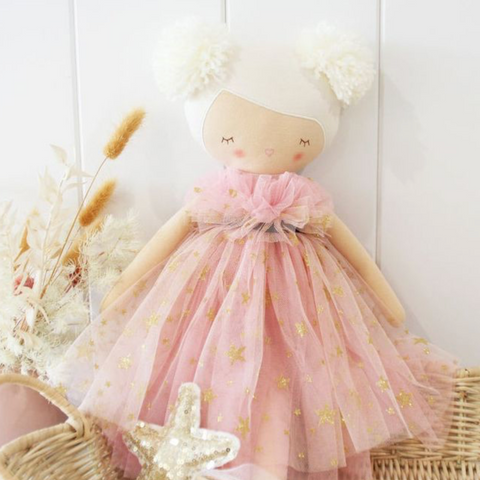 Alimrose Halle Ballerina Doll (Fair & Blond ) 48cm Children's Doll