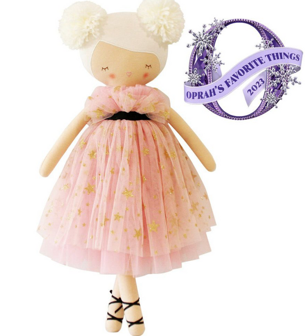 Alimrose Halle Ballerina Doll (Fair & Blond ) 48cm Children's Doll