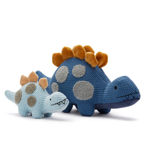 Baby Dino Pale Blue Kids Toy Dinosaur