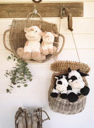 Big Coco The Cow Cream Nana Hutch Kids Plush Toy