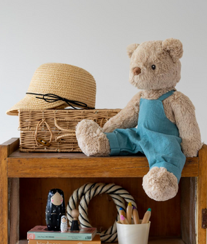 Hunny Bear Nana Hutchy Kids Plush Teddy Bear Pink or Blue