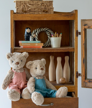 Hunny Bear Nana Hutchy Kids Plush Teddy Bear Pink or Blue