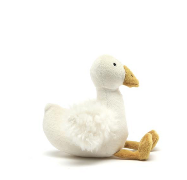 Snowy the Goose Baby Rattle