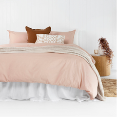 Rosewater Temple Organic Cotton Quilt Cover Set
