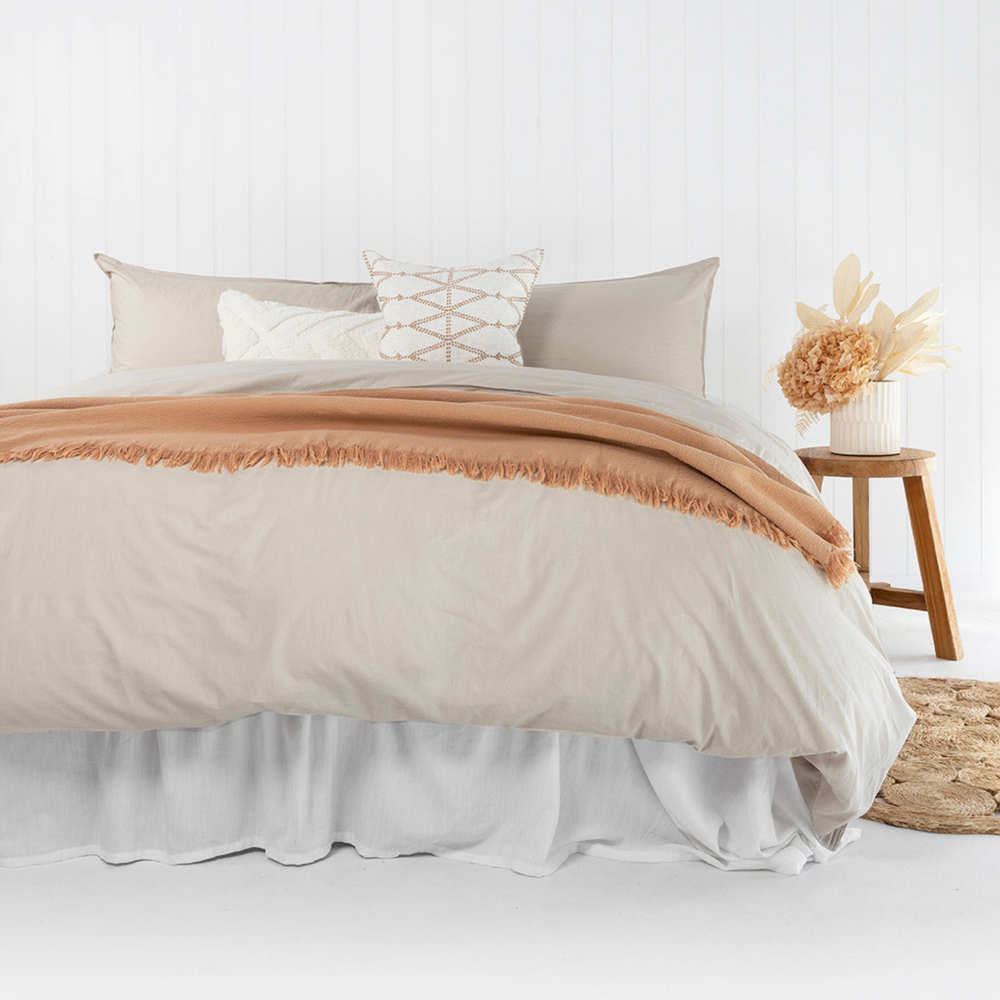 Pebble Temple Organic Cotton Quilt Cover Set