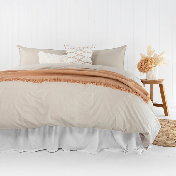 Pebble Temple Organic Cotton Quilt Cover Set