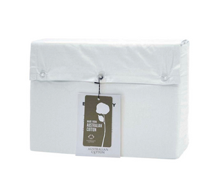 Pinnacle Australian Cotton White Sheet Set