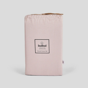 Pink Marshmallow BB Cloud Cotton Quilt Cover Set