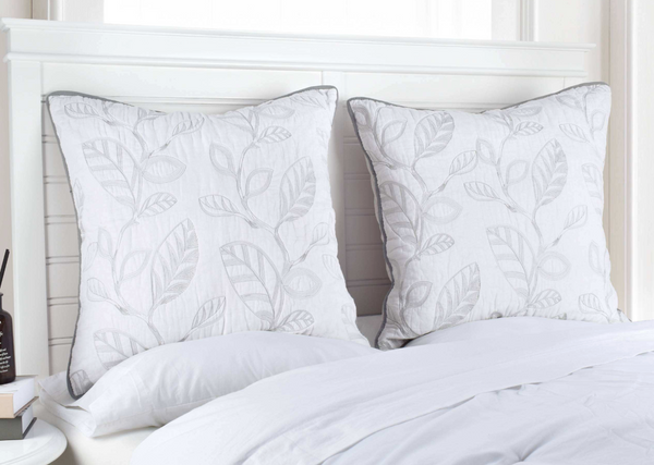 Botanical Leaves Classic Quilts Cotton Quilted Coverlet Bedcover Set PRE-ORDER