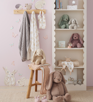 Jiggle & Giggle Some Bunny Loves You Newborn Baby Comforter Security Blanket