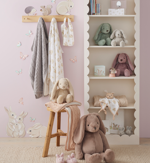 Jiggle & Giggle Some Bunny Loves You Newborn Baby Comforter Security Blanket