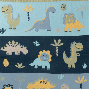 Indus Design Derry Dino Cotton Baby Blanket
