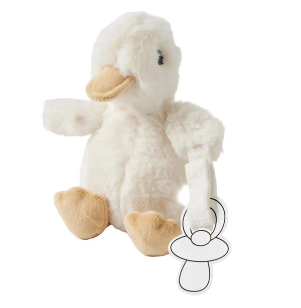 Jiggle & Giggle Farm Fun Baby Dummy Clips- 4 Designs