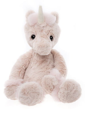 Star Unicorn Bear & Me By Charlie Bears Pink Plush Chidren's Toy