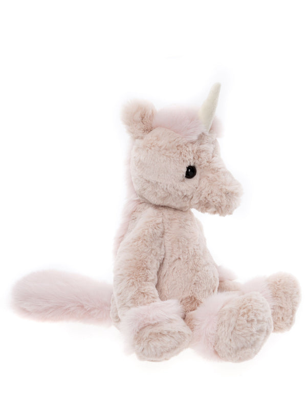 Star Unicorn Bear & Me By Charlie Bears Pink Plush Chidren's Toy